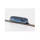 Locomotiva diesel BB 67522 Bleu analogique - AZAR MODELS L01-BL2A SNCF - Z 1/220 - EP IV