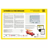 STARTER KIT Citroen C4 Fire Brigade - Heller 56733 - 1/24 