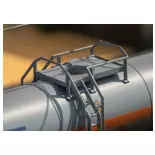 Coffret de 5 wagons-citernes VTG pour le transport de chlore gazeux - Märklin 46465 - HO 1/87 - Ep V - 3R