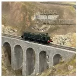 Locomotive Diesel 040 DE 9- Analogique REE MODELES JM013 SNCF - HO - EpIII