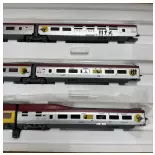 TGV Thalys Tintin et Milou 10 éléments - Märklin 37795 - HO 1/87 - SNCF - Ep VI - Digital sound - 3R