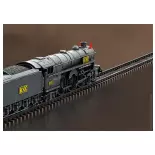 Locomotive à vapeur AC DC « Black Ice » avec tender séparé - Märklin 39966 - HO 1/87 - Ep VI - Digital sound fumigène - 3R