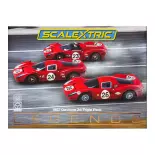Pack Triple 1967 Daytona 24 - SCALEXTRIC 4391A - 1/32 - Super Slot