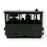 Tramway à vapeur vert - Minitrains 2070 - HOe 1/87 - Ep III 