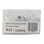 Sackgassenschild "Imp" BOISMODELISME 215005 - N 1/160 - SNCF