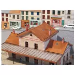 Tuiles mécaniques (carton gaufré) - Régions et Compagnie MAT001 - HO 1/87