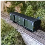 FOURGON OCEM 30 "LIMOGES" ex-PO met verlichting - REE MODELES VB114 SNCF - HO 1/87