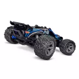 Rustler 4x4 brushless 2S RTR - Traxxas 67164-4-BLUE - 1/10