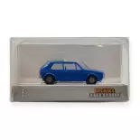 Voiture miniature VW GOLF 1 bleu - Brekina 25546 - HO 1/87