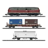 Coffret de Départ - Train de Marchandise - DB - MINITRIX 11146 - N : 1/160 - Analogique 