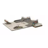 Skatepark Micro-Motion - Noch 66834 - HO 1/87