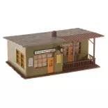Petit Arrêt de Hintertupfingen - FALLER 110091 - HO 1/87 - EP II - 121 x 78 x 49 mm - Facile à monter