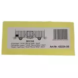 Wagon frigorifique Marcel Millet - Lenz 42224-30 - 0 1/43 - SNCF - Ep III - 2R