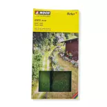 lot de 2 Tapis "prairie Bruyère" Natur+ NOCH 07473 - HO 1/87 - 250 x 250 mm