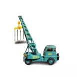 Grue Griffet M2 - SNCF logo encadré bandes jaune - ROUTE87 RO1034 - HO 1/87