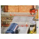 2 Barrières PN Roulantes + 2 Pivotantes - Régions et Compagnies VOI004 - HO 1/87