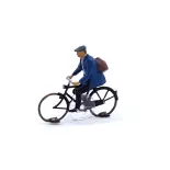 Cyclist factory worker 60's Magnorail KKj-1 - HO 1/87 - already assembled