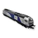 Locomotive diesel-électrique Euro 4000 livrée Europorte, Sudexpress 400221, HO 1/87e