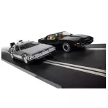 Back to the Future vs Knight Rider racing set - Scalextric C1431P - I 1/32 - Analogue