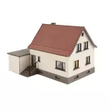 Maison de lotissement, garage - Laser-cut NOCH 66606 - HO 1/87 - 132x126x95 mm