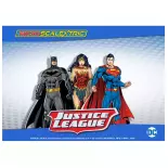 Voiture Justice League Superman - Micro Scalextric G2167 - S 1/64 - Analogique