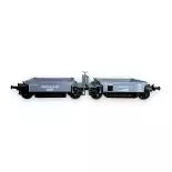 Wagon couplage ballast - R37 43102 - HO 1/87 - PO - EP II