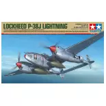 Avion de chasse - Lockheed P-38J Lightning - Tamiya 61123 - Echelle 1/48