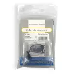 Kit 2 attelages électromagnétiques - Esu 41002 -  HO 1/87 - pour prise NEM 652