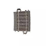 Rail courbe R1 7,5° Marklin 24107 - Rayon 360 mm - HO : 1/87 - Code 83 - Voie C