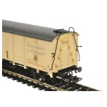 2 Vagones Cubiertos "Kronenbourg" y "Mutzig" - PIKO 97307 - HO 1/87 - SNCF - EP III - DC