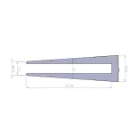 Rotonde PLM type G - Uitbreiding Bois Modelisme 104005 - HO 1/87