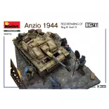 Réparation d’un StuG III endommagé avec 7 figurines - MINIART 550036072 - 1/35