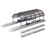 Hall de Gare - FALLER 120180 - HO 1/87 - EP I - 417 x 178 x 122 mm