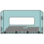Transport box PECO PT60 - N 1/160 - HO / HOm / HOe 1/87 - OO 1/76