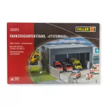 Unterstand für Fahrzeuge FALLER 130893 - HO 1/87 - Ep VI - 152x103x80mm