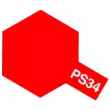 Peinture Lexan Rouge Brillant PS-34 - Tamiya 86034 - 100 ml 