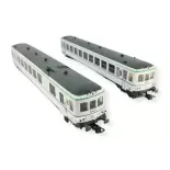 Autorail diesel EAD X 4697 & XR 8694 - Jouef 2613 - HO 1/87 - SNCF - analogique