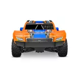 Mini Slash 4x4 BL-2S RTR (accu/chargeur) - Traxxas 108164-1-ORNG - 1/14