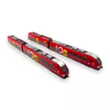 Automotrice électrique AGC Z 27871/27872 LIO - LS Models 10080 - HO 1/87 - SNCF - Ep VI - Analogique - 2R