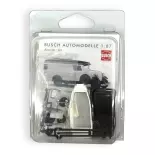 Ford modèle AA en Kit - Busch 60274 - HO 1/87 - livrée blanche  