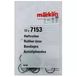 Lot de 10 bandages