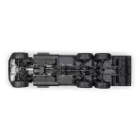 Camion à plateau TRX-6 Ultimate RC Hauler 6x6 RTR avec treuil - Traxxas 88086-84-BLK - 1/10