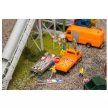 Set panneaux de route - Faller 180534 - HO 1/87 - Ep III