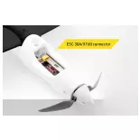 Planeur Alpha 1500V2 RTF Black - Kavan 02.8076MA