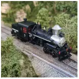 Heisler 2 bogie steam locomotive RIVAROSSI 2881 - HO 1/87 - EP III