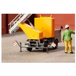 Chantier de Construction d'Echelles Tournantes - Multicar M22 - Auhagen 41689 - HO 1/87
