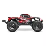 Monster Truck - Stampede 4x4 brushless 3S VXL RTR - Traxxas 90376-4-RED - 1/10