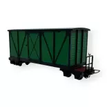 Wagon couvert vert pour train de tranchées allemand - Minitrains 5147 - HOe 1/87 - 2R