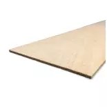 Planche de Balsa 2,5 mm - Occre CHBA2.5 - 100x1000 mm
