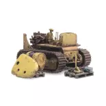Bulldozer D7 rouillé RIP - ARTITEC 487.601.01 - HO : 1/87 
